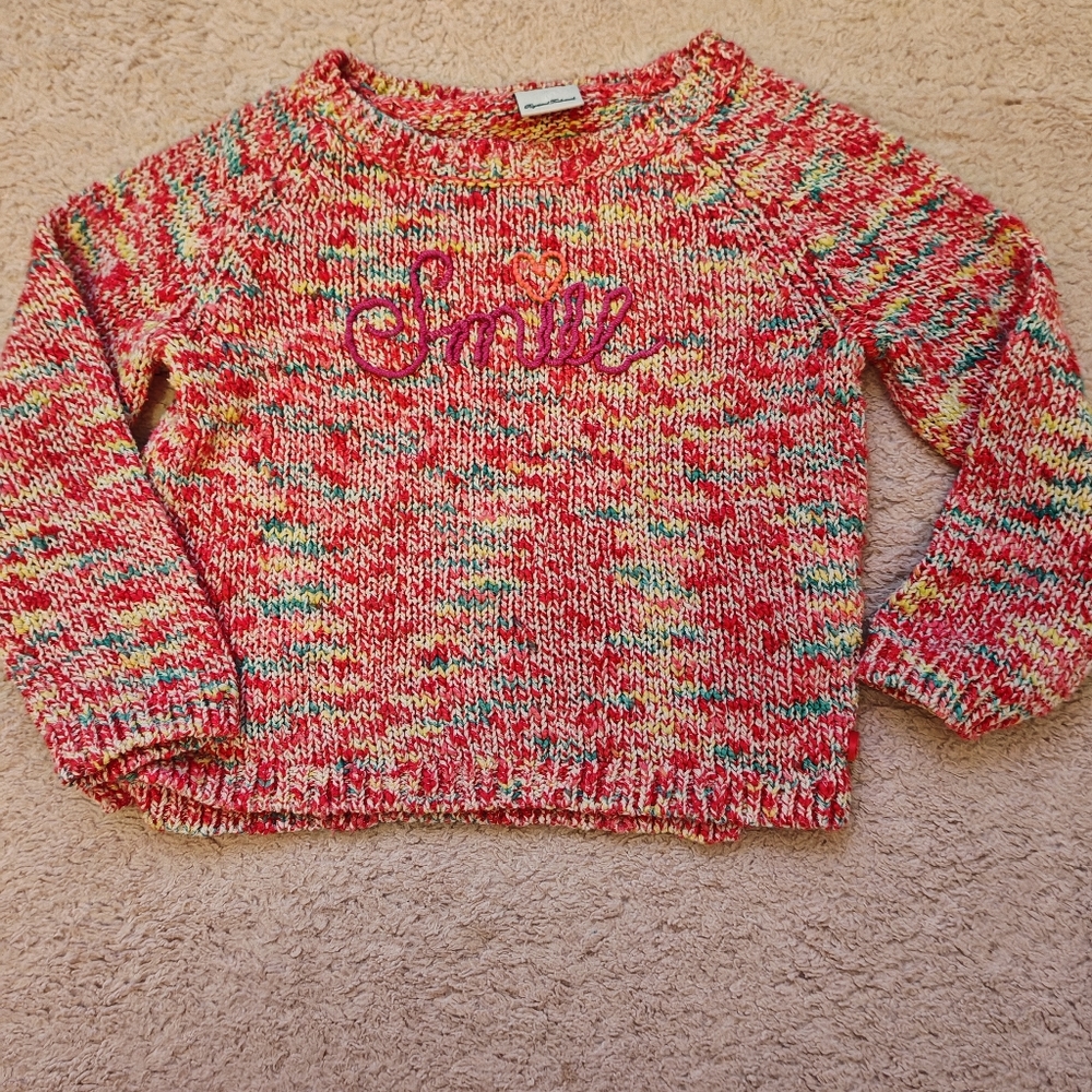 3/25 British brand S. Oliver Girls Smile mixed pink Sweater